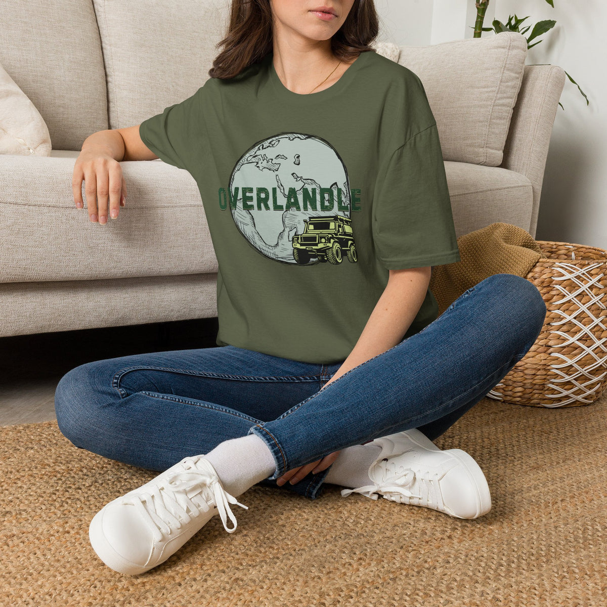 Overlandle logo – Adventure Graphic T-Shirt