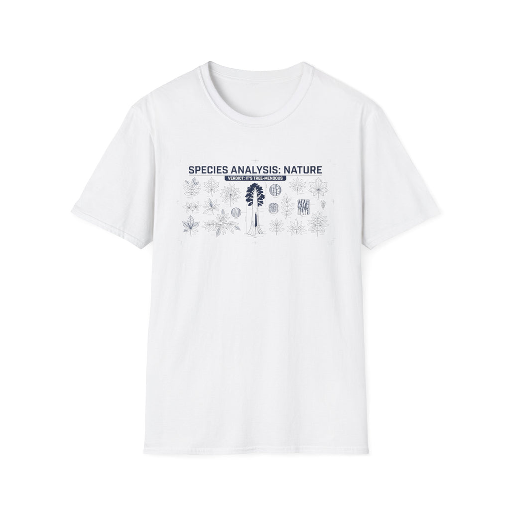 Species analysis – Adventure Graphic Blue Print Art T-Shirt