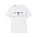 Species analysis – Adventure Graphic Blue Print Art T-Shirt