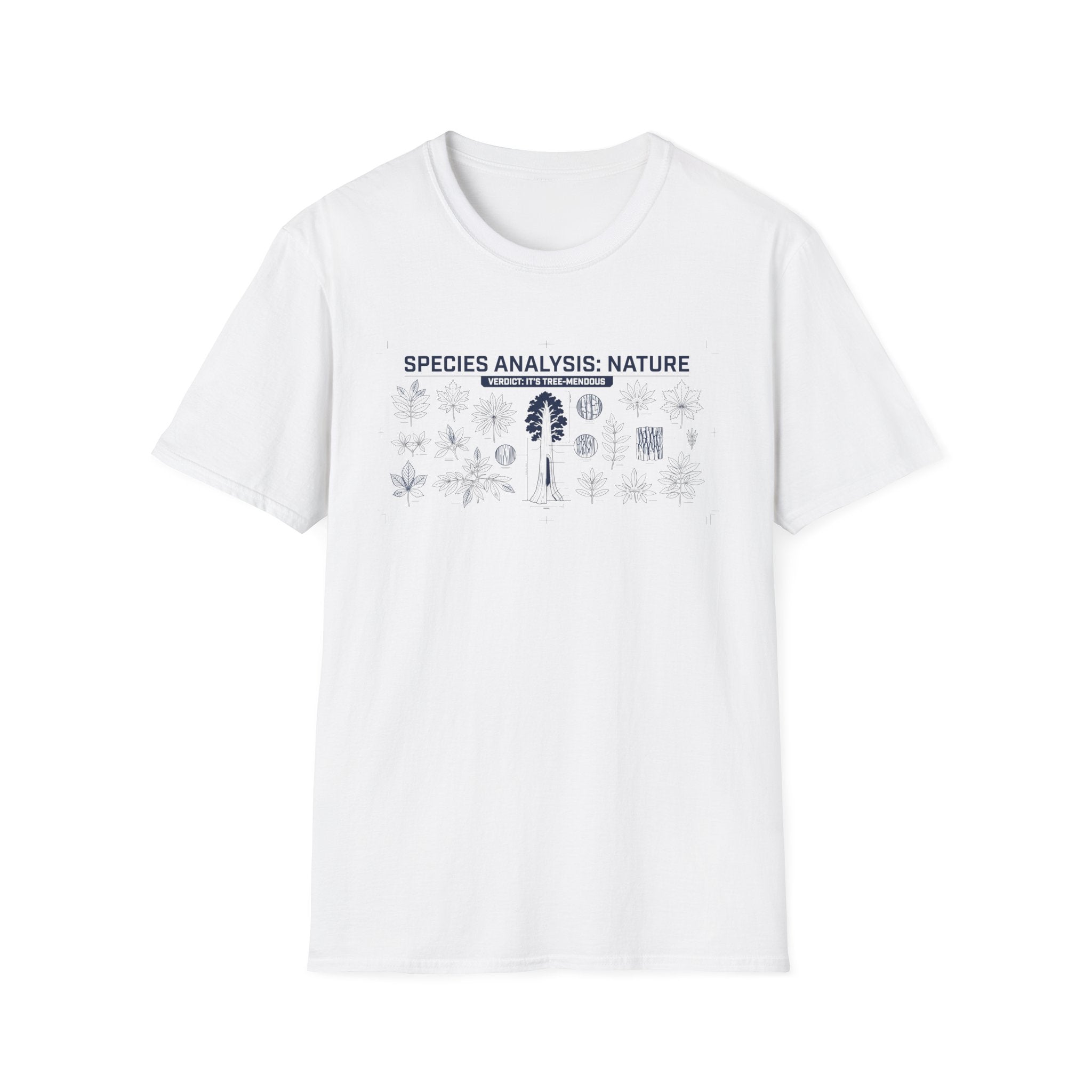 Species analysis – Adventure Graphic Blue Print Art T-Shirt