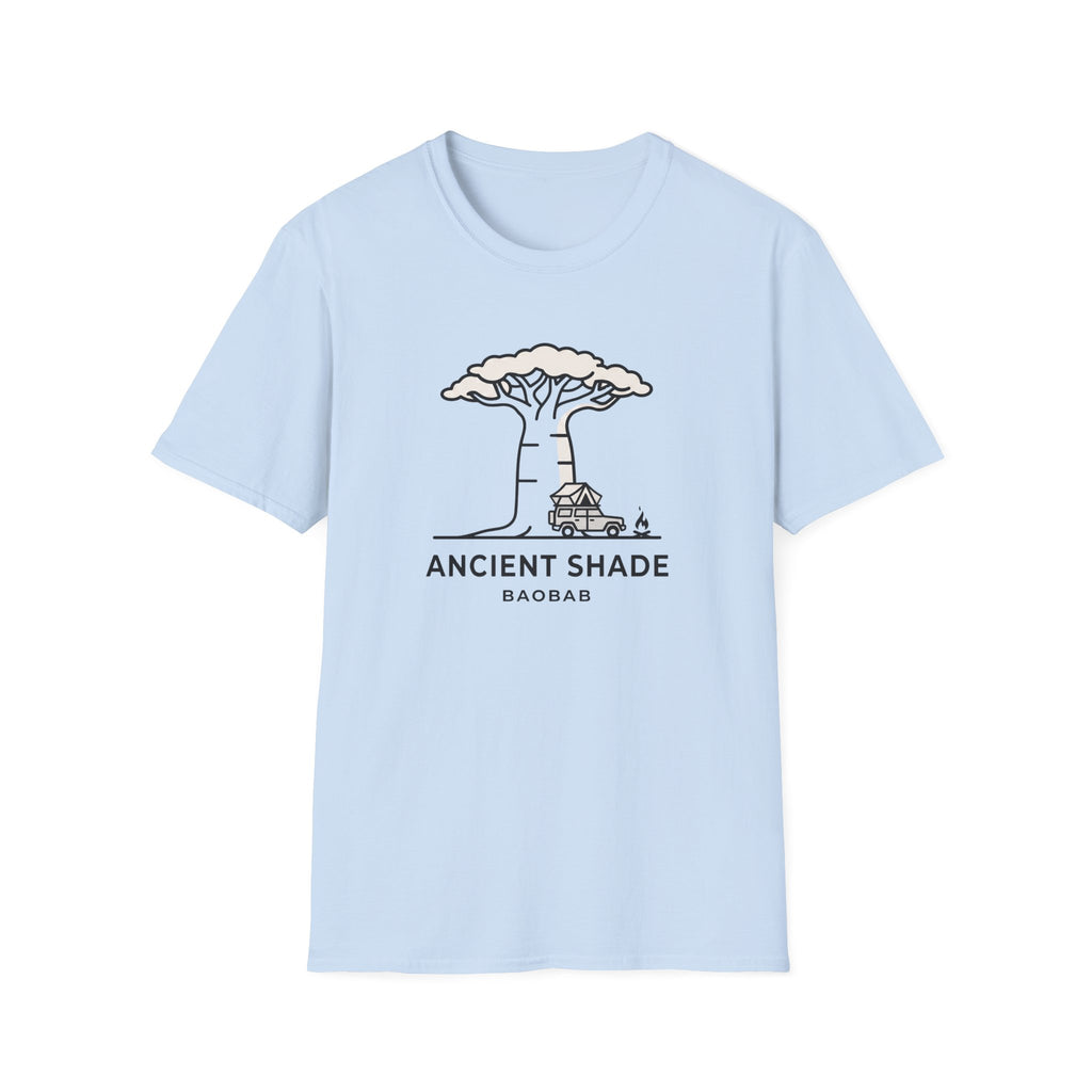 Ancient shade baobab – Adventure Graphic Line Art T-Shirt