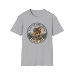 King of the trail lion - – Adventure Graphic Badge Art T-Shirt