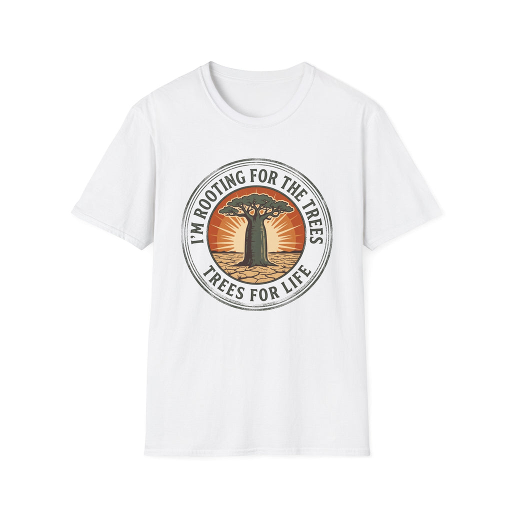 I am rooting for trees baobab – Adventure Graphic Badge Art T-Shirt