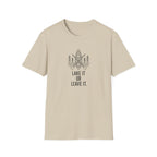 Lake it or leave it – Adventure Graphic Line Art T-Shirt