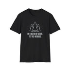 Big fan of nature treemendous – Adventure Graphic Line Art T-Shirt