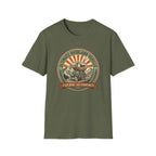 Ultimate overland tortoise – Adventure Graphic Badge Art T-Shirt