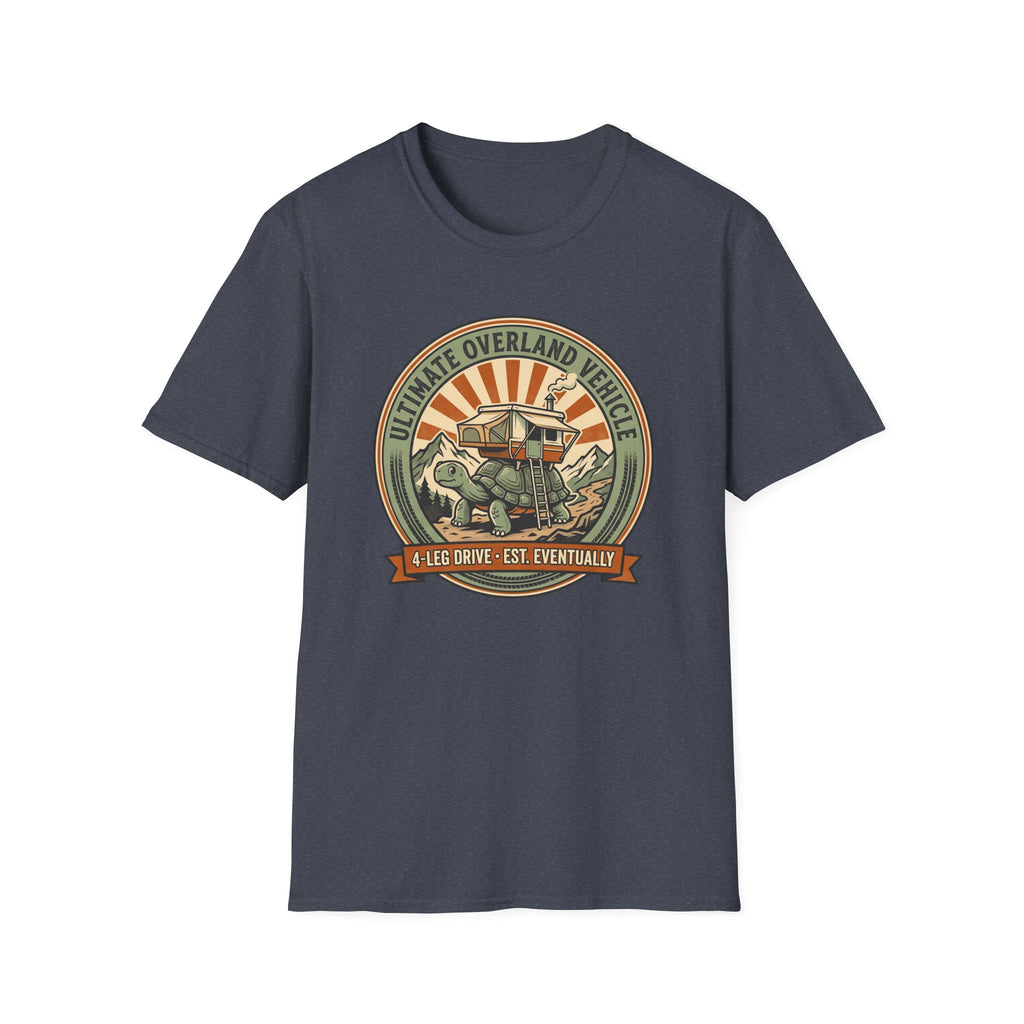 Ultimate overland tortoise – Adventure Graphic Badge Art T-Shirt
