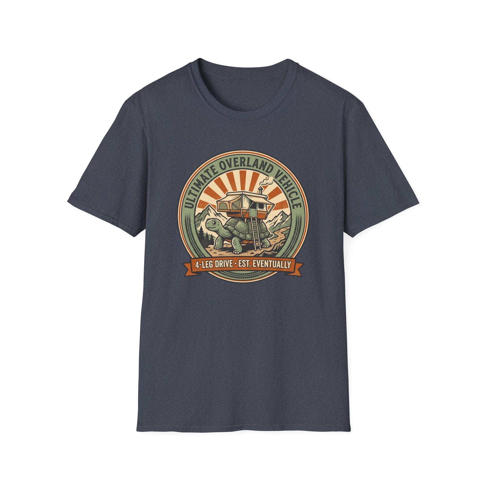 Ultimate overland tortoise – Adventure Graphic Badge Art T-Shirt