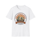 This camp site rocks – Adventure Graphic Badge Art T-Shirt