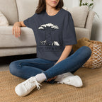 Log off and ride – Adventure Graphic Line Art T-Shirt