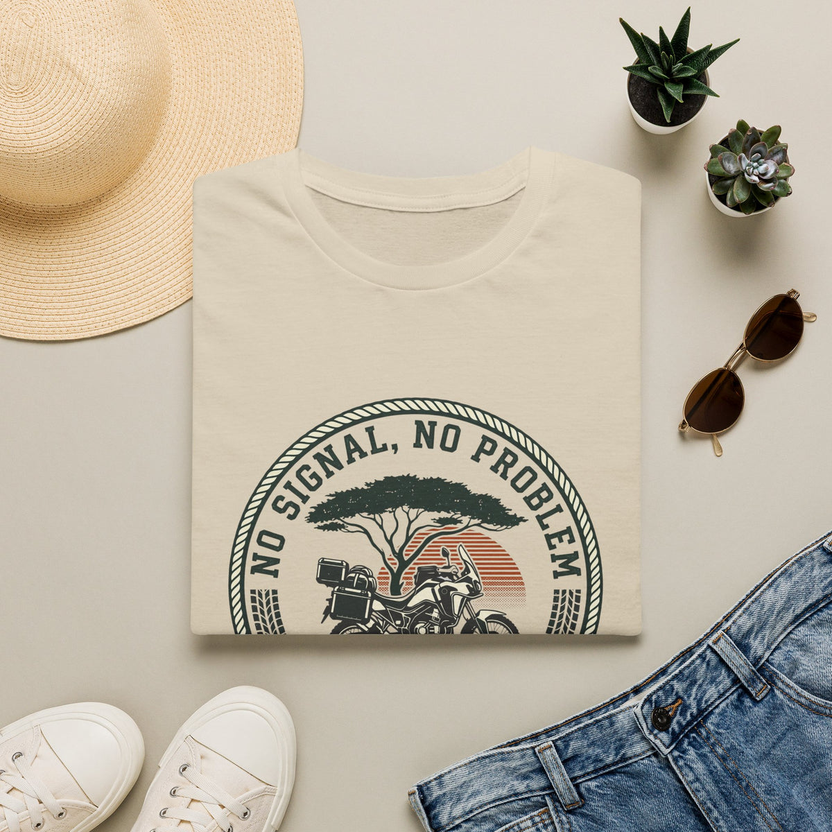No signal no problem – Adventure Graphic T-Shirt