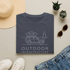 Outdoor infrastructure – Adventure Graphic Line Art T-Shirt