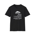Oceans edge coastal life – Adventure Graphic Line Art T-Shirt