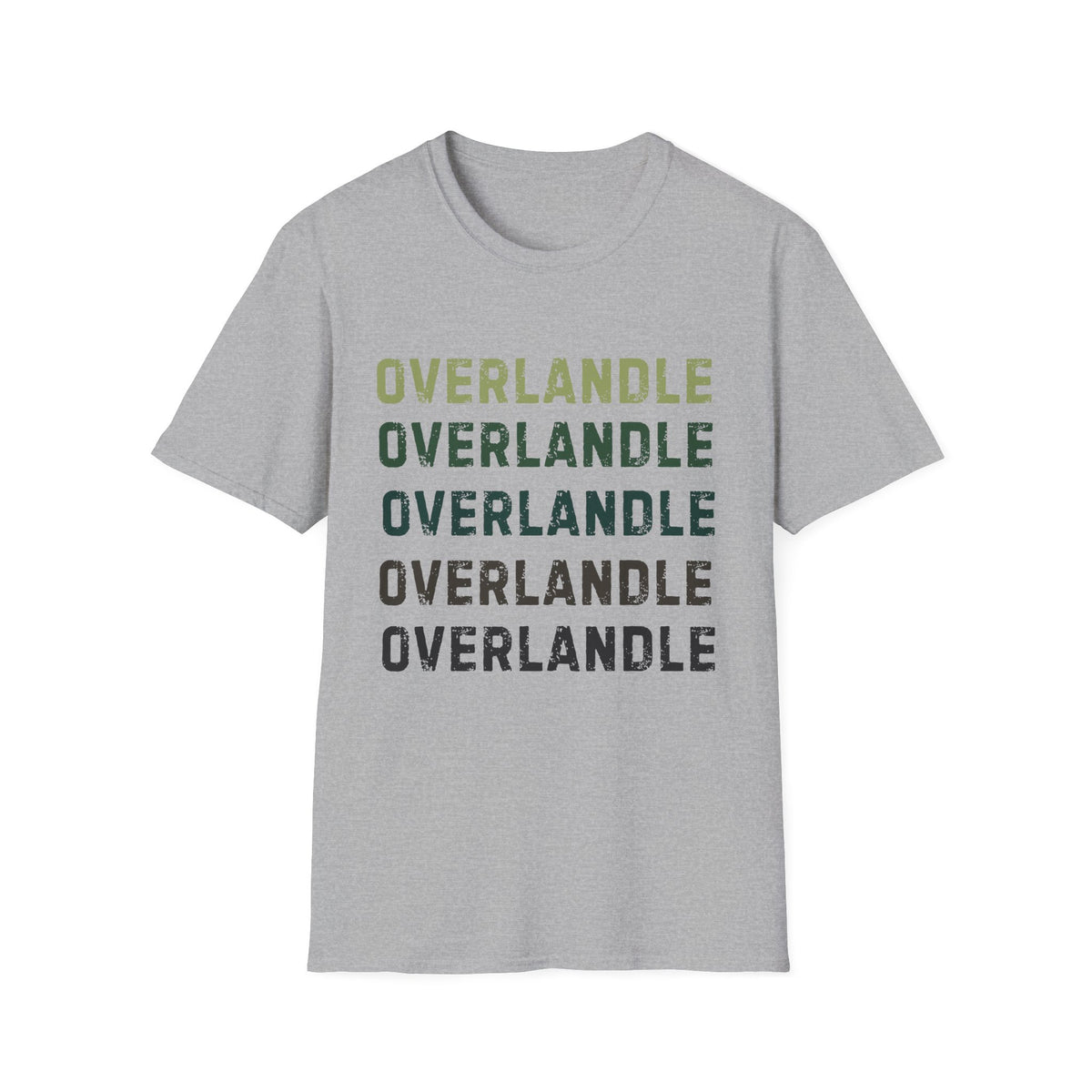Overlandle overlandle repeat – Adventure Graphic Art T-Shirt