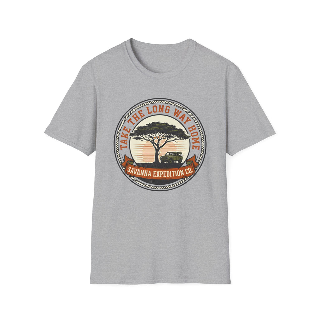 Take the long way Savanna – Adventure Graphic T-Shirt