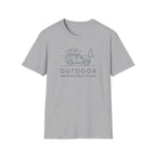 Outdoor infrastructure – Adventure Graphic Line Art T-Shirt