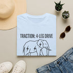 Factory lifted elephant – Adventure Graphic Line Art T-Shirt