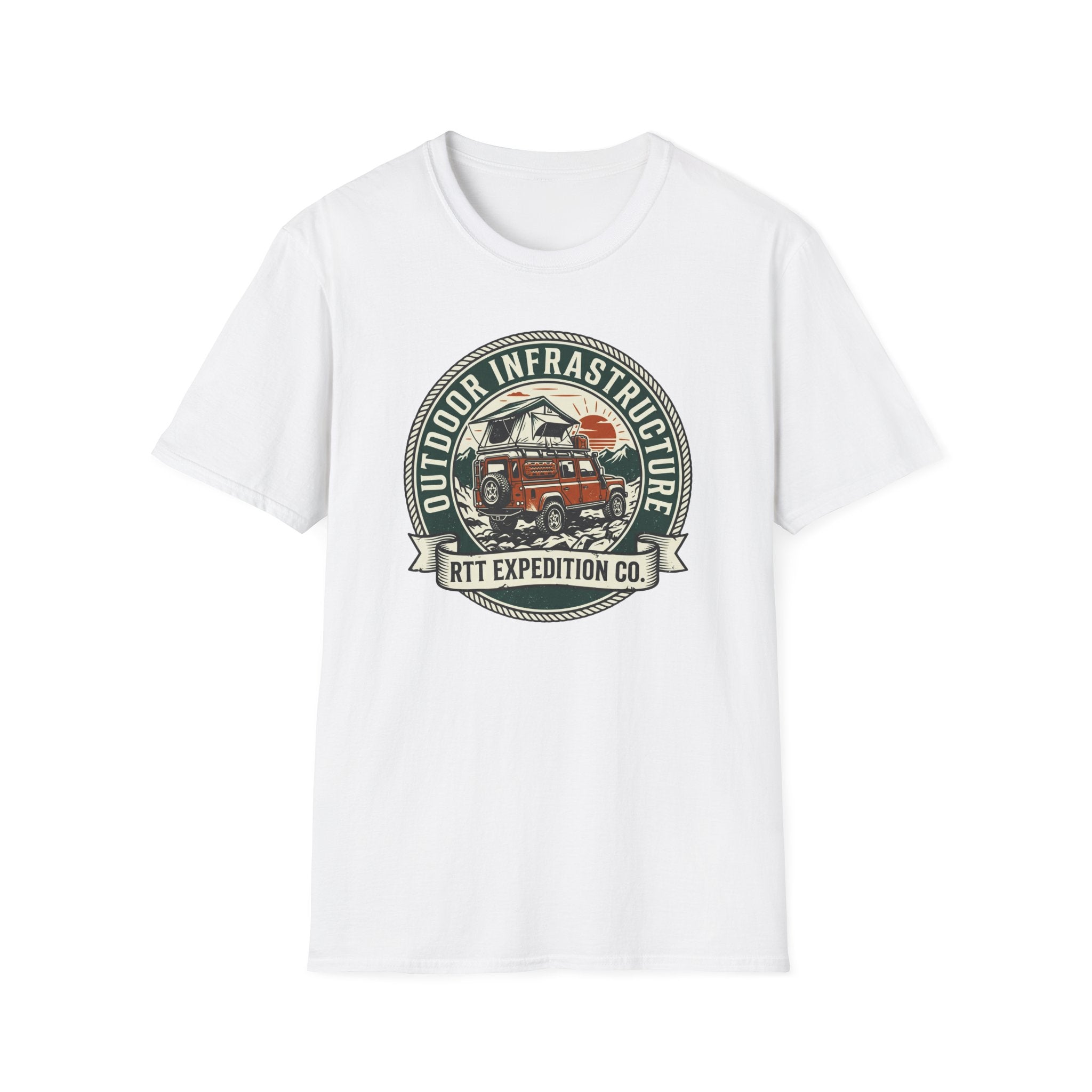 Outdoor infrastructure – Adventure Graphic Badge T-Shirt