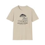 Oceans edge coastal life – Adventure Graphic Line Art T-Shirt