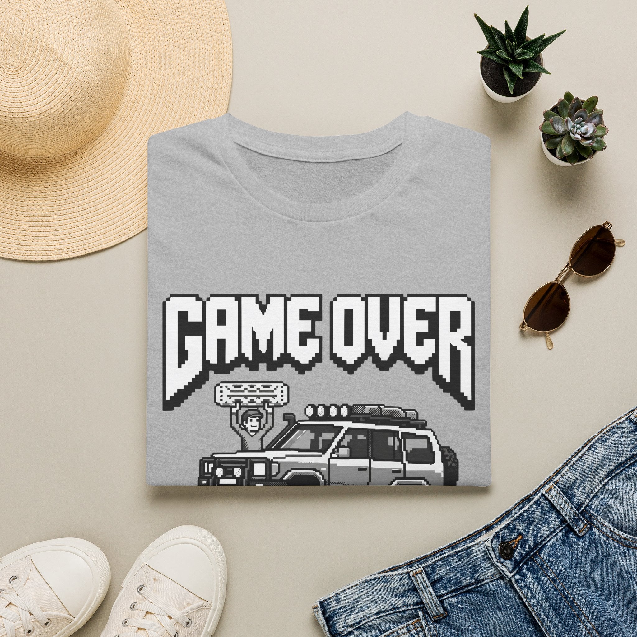 1 Game Over Press Winch T-Shirt