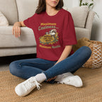 Maximum coziness badger – Adventure Graphic Cartoon Art T-Shirt