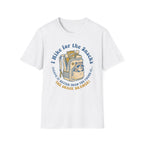 T-Shirt — I Hike for the Snacks Graphic Tee (Backpack Raccoon)