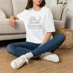 Outdoor infrastructure – Adventure Graphic Line Art T-Shirt