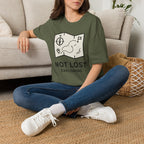 Not lost exploring – Adventure Graphic Line Art T-Shirt