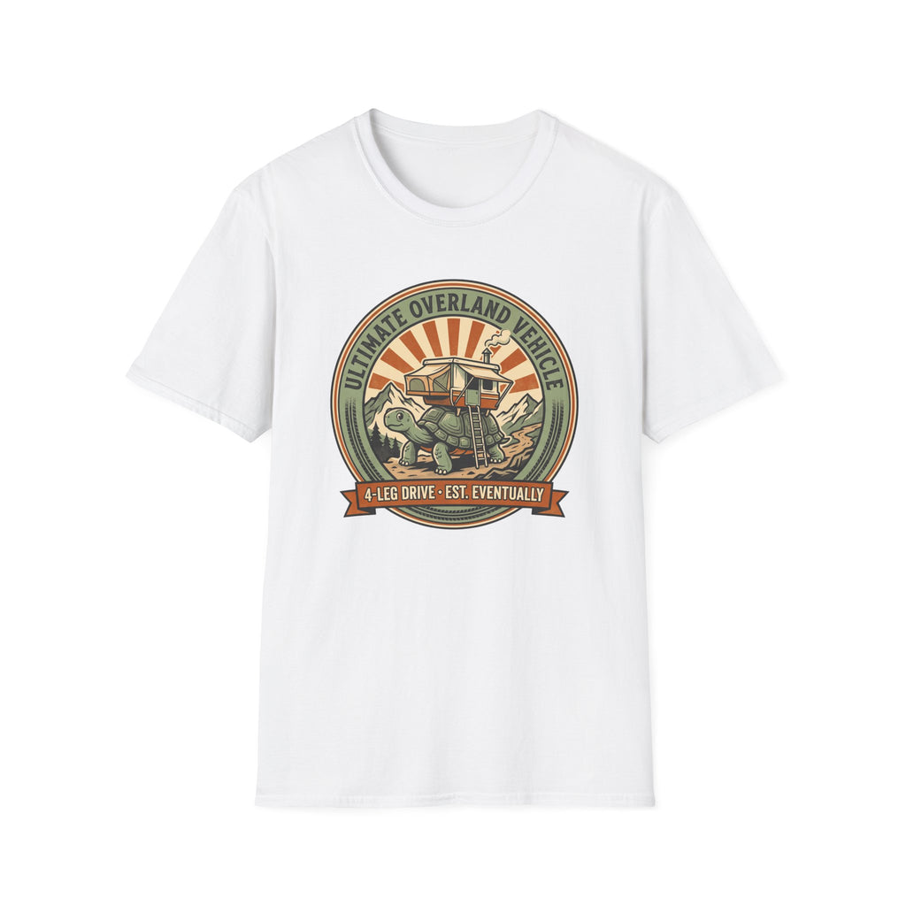 Ultimate overland tortoise – Adventure Graphic Badge Art T-Shirt