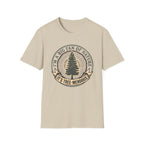 Big fan of nature its treemendous – Adventure Graphic Badge Art T-Shirt