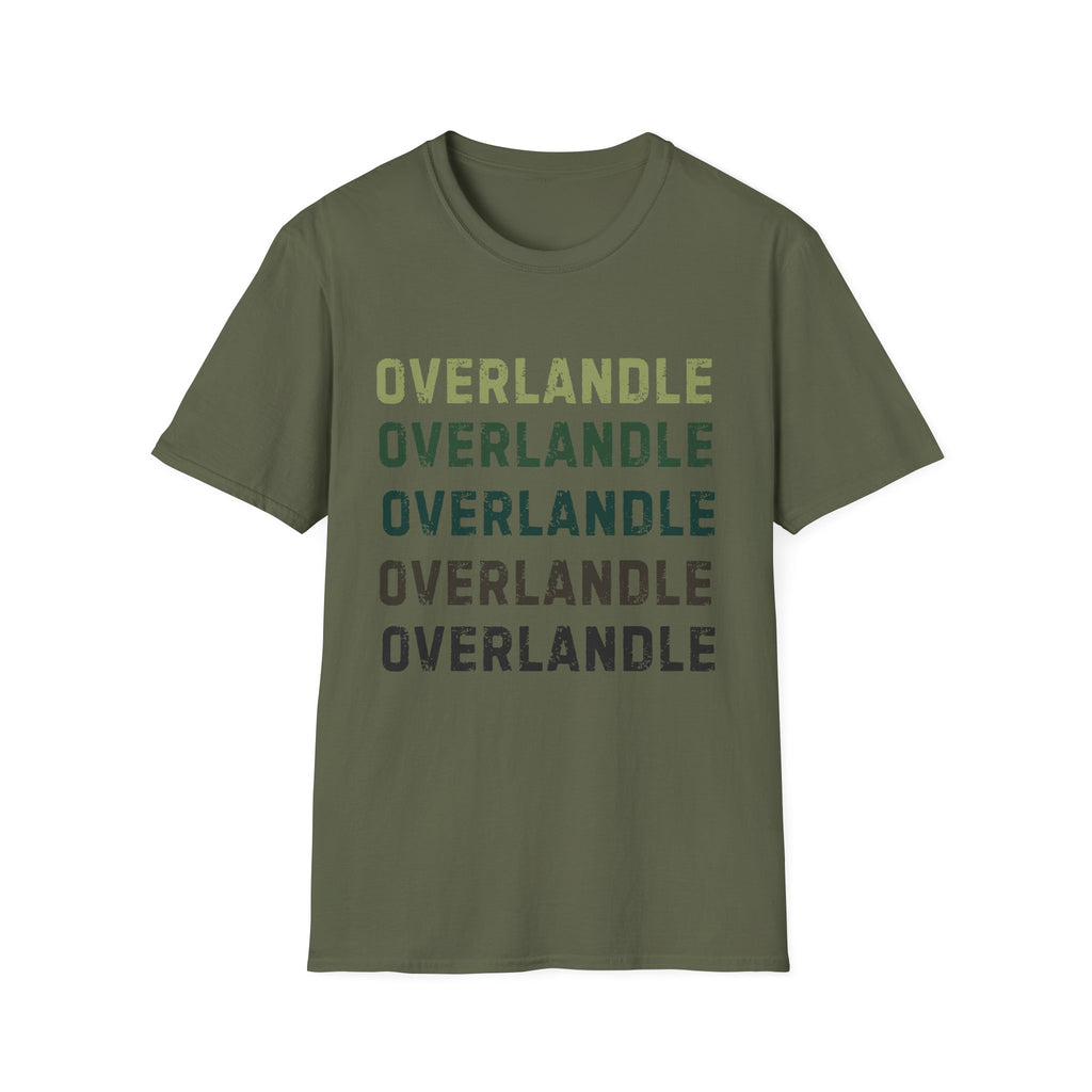 Overlandle overlandle repeat – Adventure Graphic Art T-Shirt