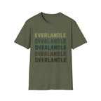 Overlandle overlandle repeat – Adventure Graphic Art T-Shirt
