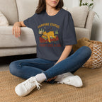 I slept like a log bear – Adventure Graphic Cartoon Art T-Shirt