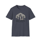 Deep roots forest living – Adventure Graphic Line Art T-Shirt