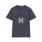 Recovery gear – Adventure Graphic Blue Print T-Shirt