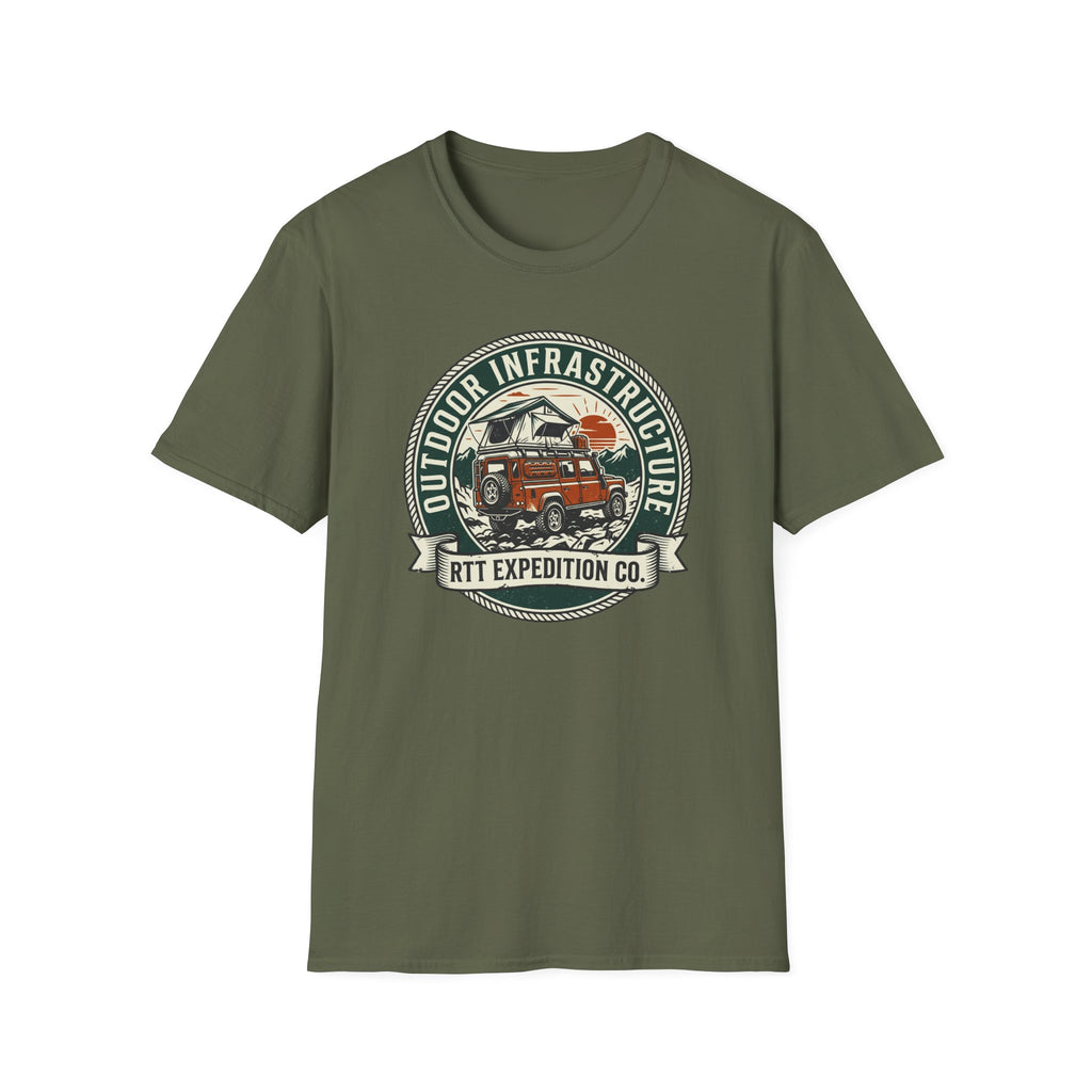 Outdoor infrastructure – Adventure Graphic Badge T-Shirt