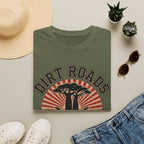 Dirt roads and campfire nights – Adventure Graphic T-Shirt