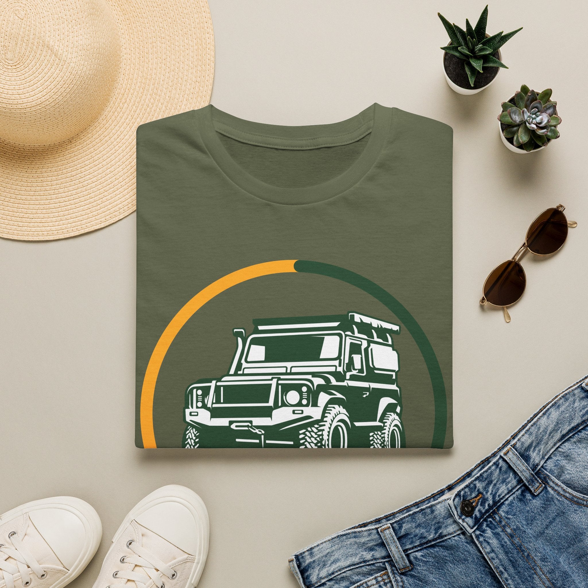 Overlandle progress ring – Adventure Graphic Art T-Shirt
