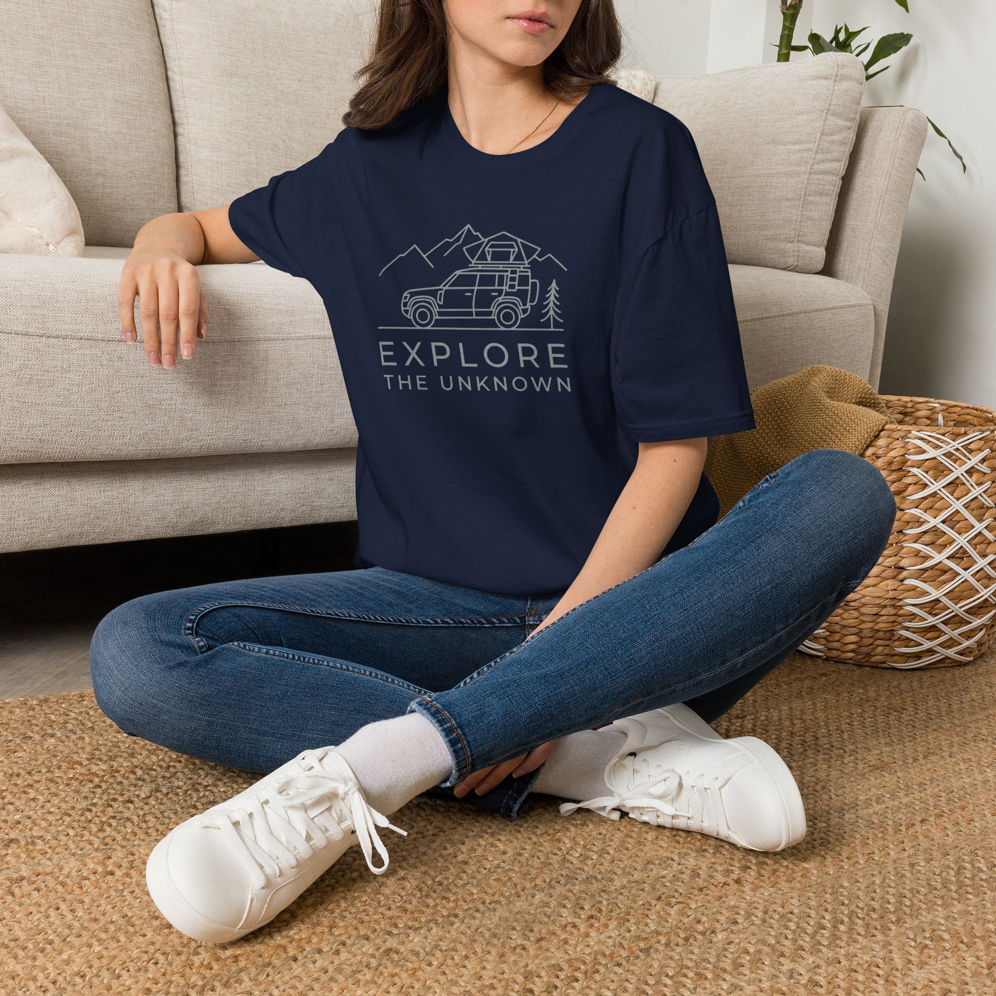 Explore The Unknown T‑Shirt — Adventure Off‑Road Graphic Tee