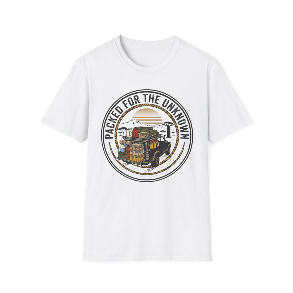 Packed for the unknown – Adventure Graphic T-Shirt