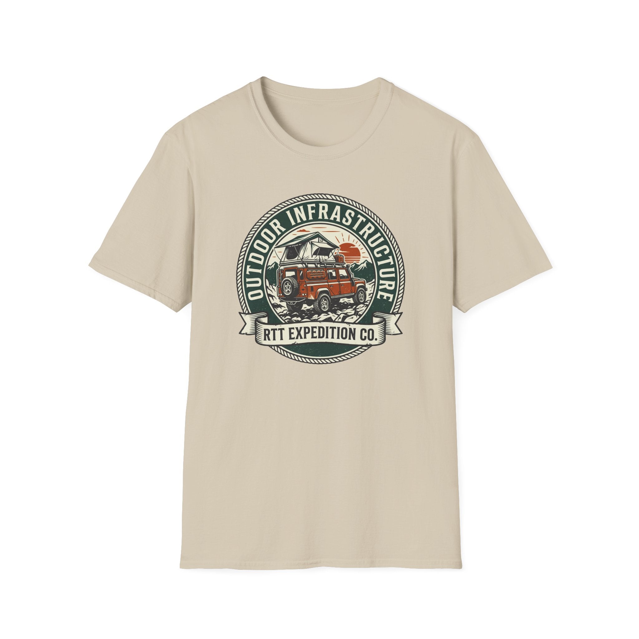 Outdoor infrastructure – Adventure Graphic Badge T-Shirt