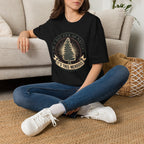 Big fan of nature its treemendous – Adventure Graphic Badge Art T-Shirt
