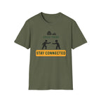 Drive there stay connected – Adventure Graphic Art T-Shirt