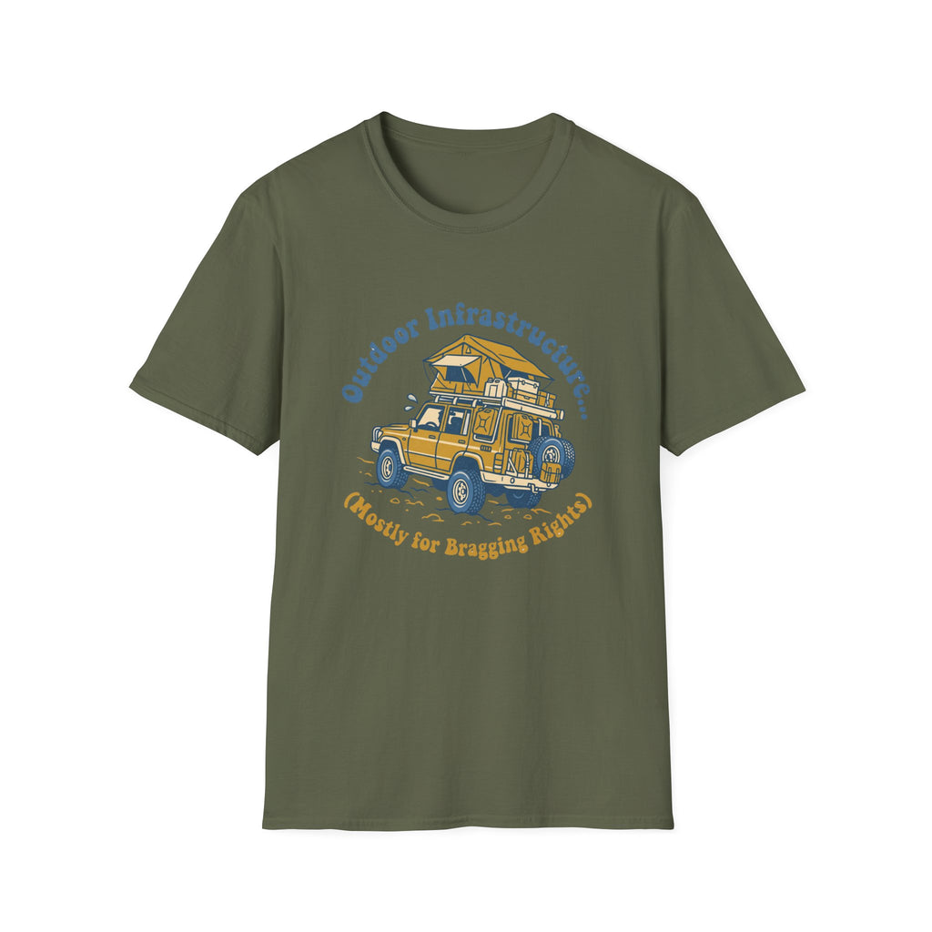 For bragging rights 4x4 – Adventure Graphic T-Shirt