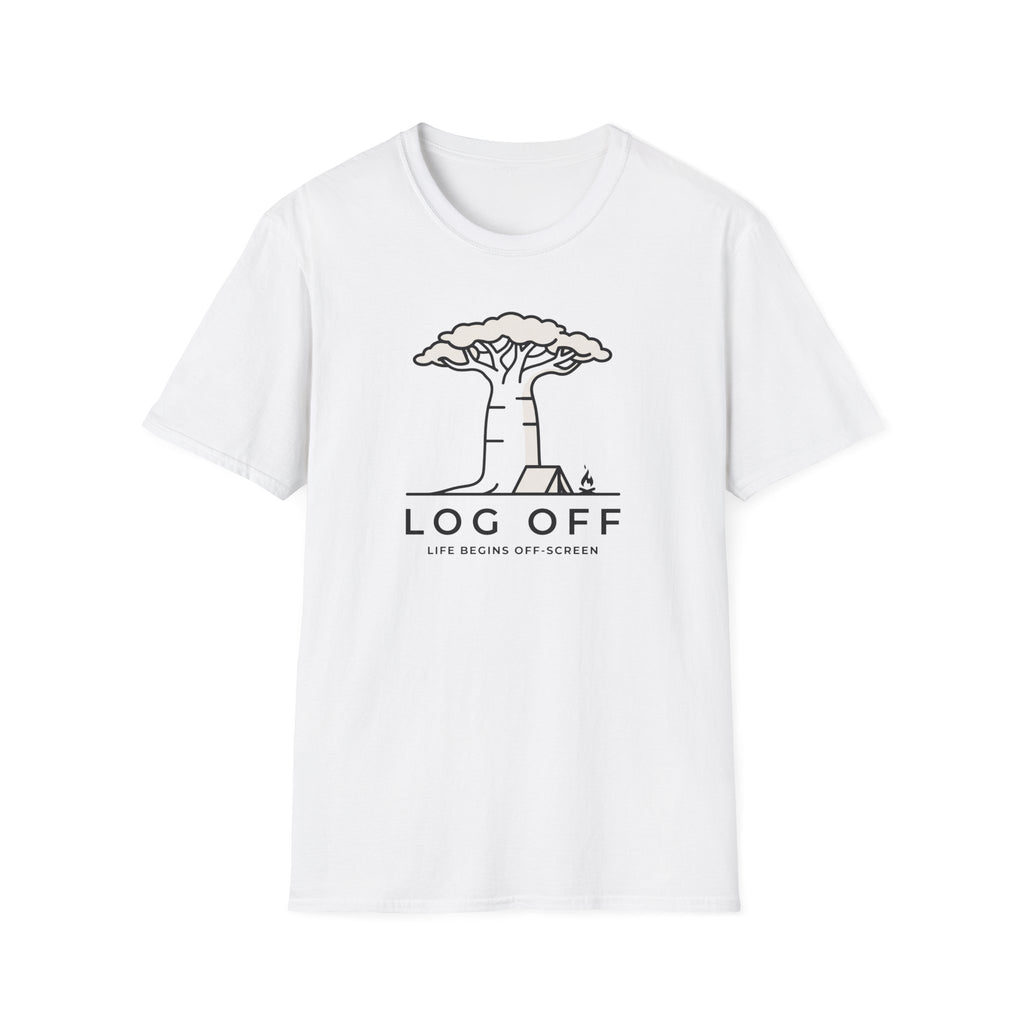 Log off baobab – Adventure Graphic T-Shirt