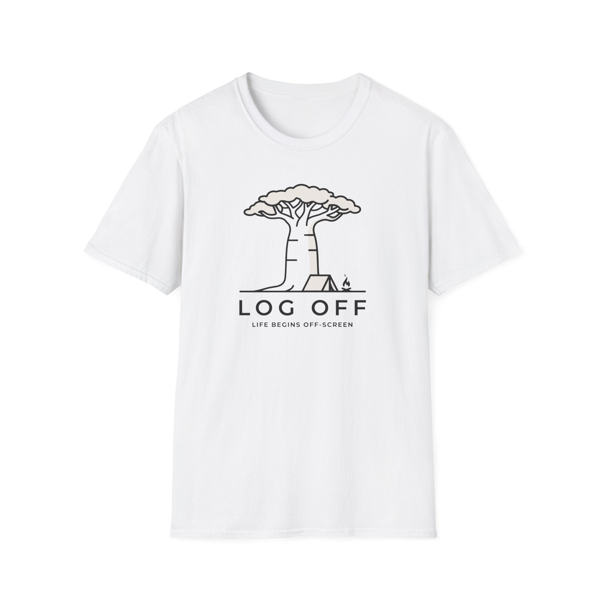 Log off baobab – Adventure Graphic T-Shirt