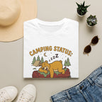 I slept like a log bear – Adventure Graphic Cartoon Art T-Shirt
