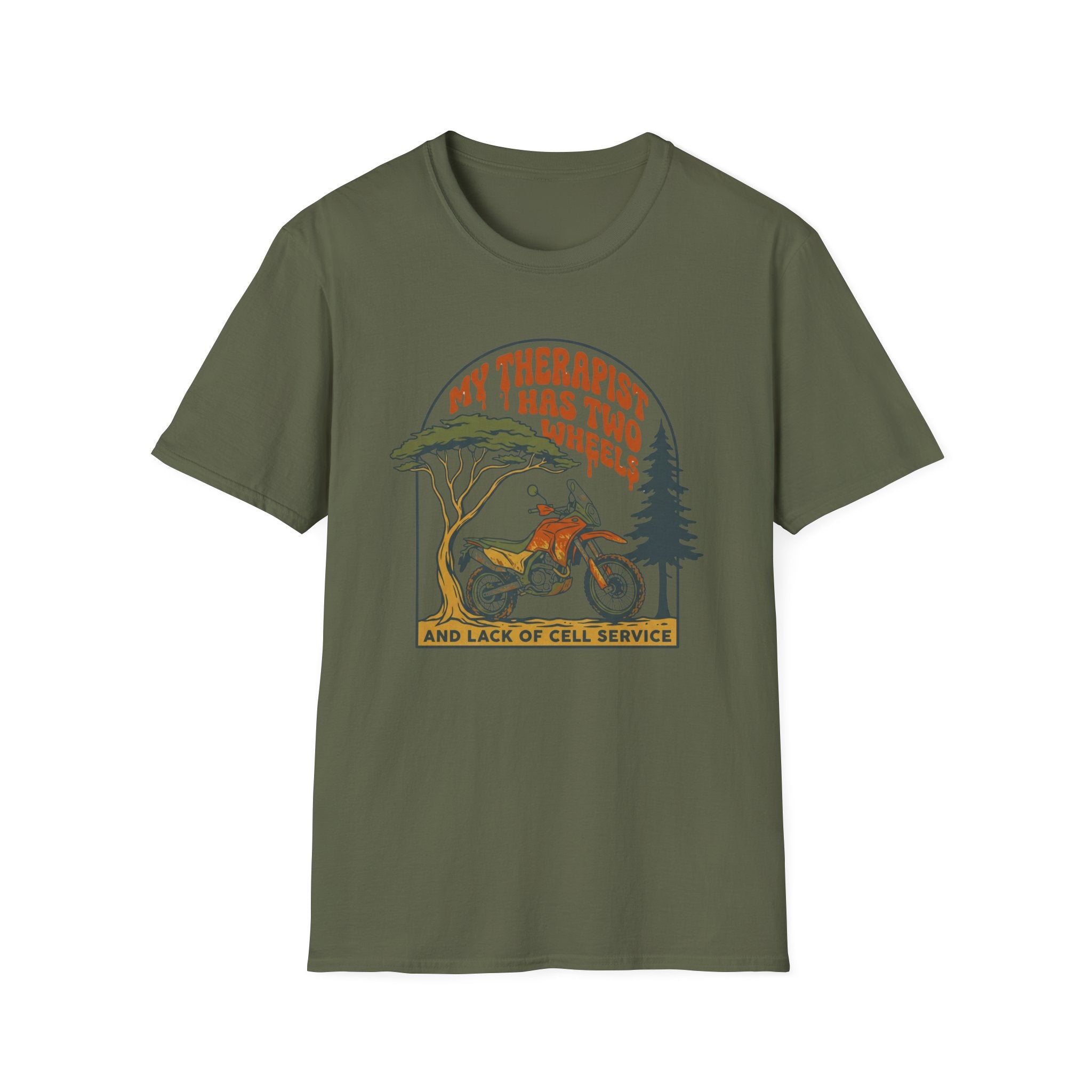 My therapist has two wheels – Adventure Graphic T-Shirt