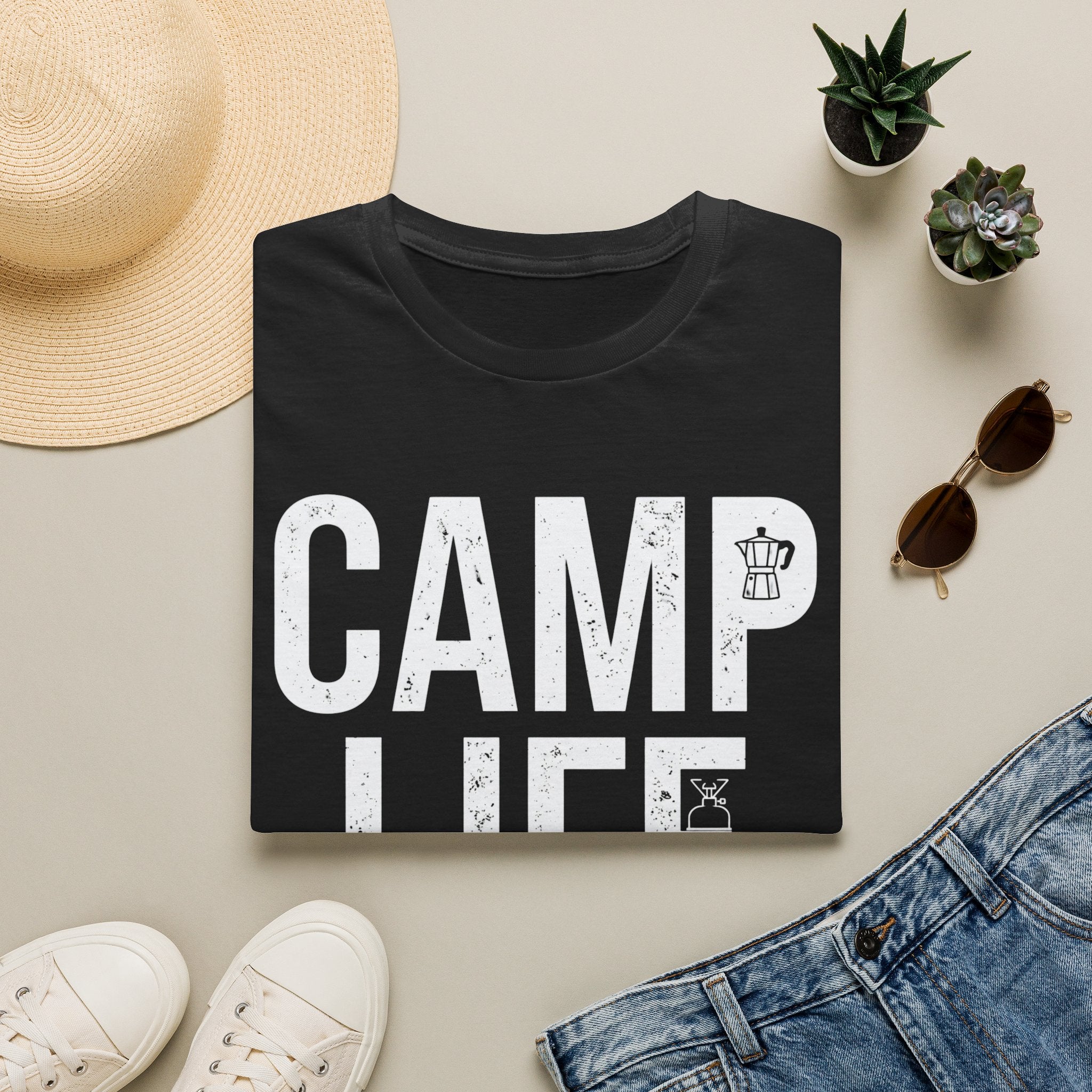 1 Camp Life Graphic Adventure T-Shirt