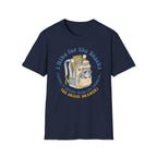 T-Shirt — I Hike for the Snacks Graphic Tee (Backpack Raccoon)